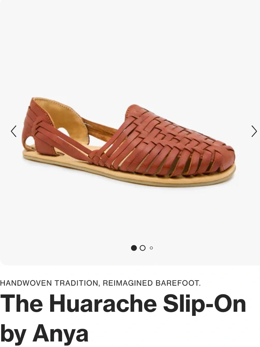 Origo Barefoot Huarache Slip On - Picture 1 of 12